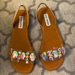 Steve Madden Iridescent Gem Sandals
